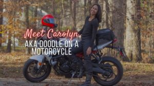 Meet Carolyn aka ‘Doodle on a Motorcycle’